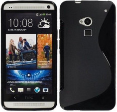 Husa HTC ONE MAX T6 TPU S-LINE Black foto