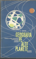 (E) GEOGRAFIA PE ALTE PLANETE - I.M.ZABELIN foto