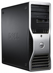 PC gaming Dell Precision T5500 Tower, QuadCore Xeon X5570 2.93 GHz, 4 GB DDR3 ECC, 2 x Hard Disk 300 GB SAS, DVDRW, Placa Grafica nVidia Quadro FX1800 foto