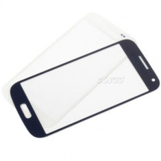 Sticla Display Fata Samsung Galaxy S4 MINI i9190 ALBASTRU + folie protectie ecran + expediere gratuita