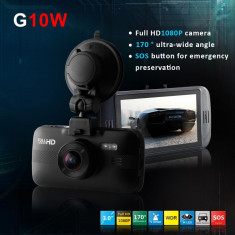 Nou! G10W Novatek NT96650 DVR Auto Camera Video FullHD 1920x1080p 30fps H.264 170&amp;amp;amp;amp;deg; Wide Angle - Senzor Miscare - G Sensor foto