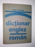 Cumpara ieftin Dictionar Englez- Roman Irina Panovf Ed. Stiintifica si enciclopedica 1981