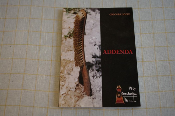 Addenda - Grigore Soitu - Editura Dacia - 2002