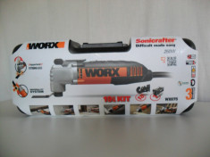 MASINA DE TAIAT CU VIBRATII WORX WX675 250W MULTI TOOL foto