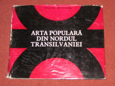 ARTA POPULARA DIN NORDUL TRANSILVANIEI - TANCRED BANATEANU (autograf, dedicatie) foto