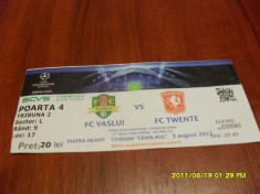 Bilet F.C. Vaslui - F.C. Twente foto