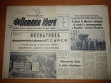 Ziarul romania libera 2 noiembrie 1967 ( vizita lui ceausescu la moscova )
