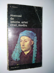 Manual de istoria artei - evul mediu Ed. Meridiane foto