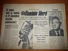 ziarul romania libera 23 septembrie 1967-tov. gheorghe maurer a implinit 65 ani foto