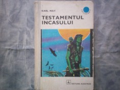 TESTAMENTUL INCASULUI KARL MAY C8 foto