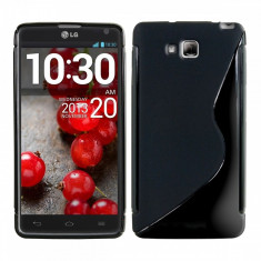 Husa LG Optimus L9 II D605 TPU S-LINE Black foto