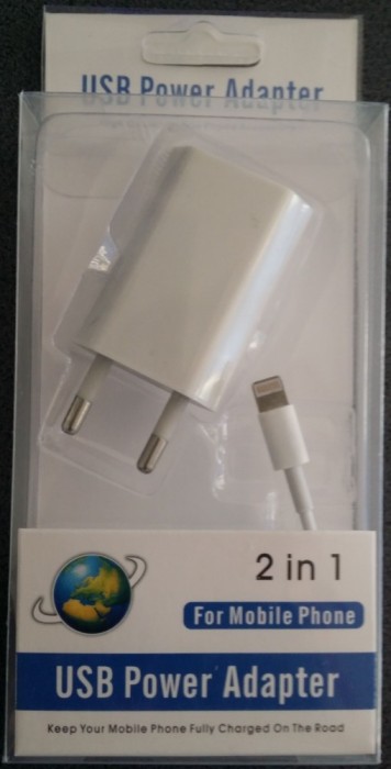 Cablu de date/ incarcare compatibil iphone 5, 5S - 2 IN 1 foto mare Cablu de date/ incarcare compatibil iphone 5, 5S - 2 IN 1 foto mare