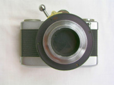 Aparat foto dedicat de colectie Carl Zeiss Werra Microscope foto