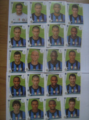 PANINI - Champions League 2009-2010 / Internazionale Milano (20 stikere) foto