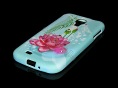 HUSA SAMSUNG GALAXY S4 I9500 SILICON MODEL WATER LILY foto