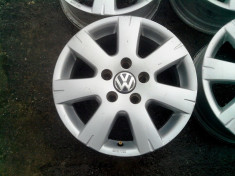 JANTE ORIGINALE VW 15 5X112 IN STARE FOARTE BUNA foto