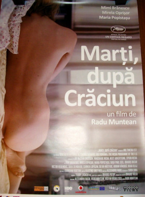 AFIS ORIGINAL FILM &amp;quot; Marti dupa Craciun &amp;quot; - regia Radu Muntean foto