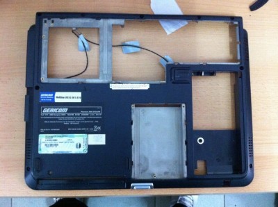 Carcasa inferioara Bottomcase Gericom Phantom 3080 foto