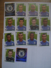 PANINI - Champions League 2009-2010 / Chelsea Londra (14 stikere) foto