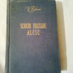 SCRIERI MILITARE ALESE ~ NICOLAE BALCESCU