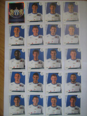 PANINI - Champions League 2009-2010 / FC Zurich (20 stikere) foto