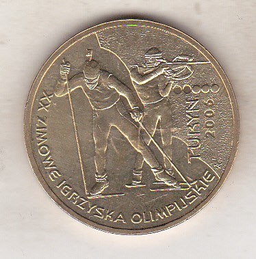 bnk mnd Polonia 2 zloti 2006 unc , Turyn 2006