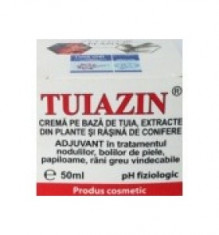 Tuiazin crema cu extract tuia 50 ml Elezin Plant Elzin Plant foto