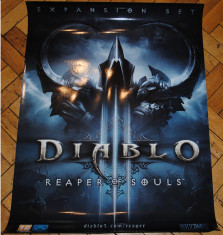 Poster Diablo 3 Reaper of Souls | 100% Original Made | Posterele sunt IMPECABILE foto