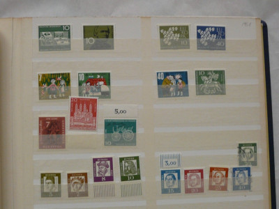timbre Republica Federala Germania-Deutsche Bundespost -1961 foto