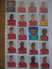 PANINI - Champions League 2009-2010 / Arsenal Londra (20 stikere) foto