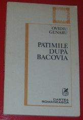 OVIDIU GENARU - PATIMILE DUPA BACOVIA (ANTOLOGIE DE AUTOR, 1986) [postfatator: RADU CALIN CRISTEA / lector: MIRCEA CIOBANU] foto