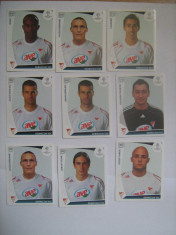 PANINI - Champions League 2009-2010 / Debreceni VSC (9 stikere) foto