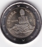 Spania 2 euro 2014 comemorativa, UNC