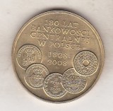 bnk mnd Polonia 2 zloti 2009 unc , 180 lat bankowosci centralnej w polsce