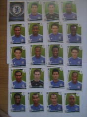 PANINI - Champions League 2009-2010 / Chelsea Londra (20 stikere) foto