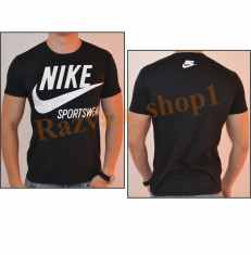 Tricou Nike Sportswear - Model C. Ronaldo and Nadal - de bumbac - Masuri: S, M, L, XL, XXL - Culori disponibile: Negru, Rosu , Gri inchis, Verde etc foto