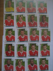 PANINI - Champions League 2009-2010 / Liverpool (20 stikere) foto