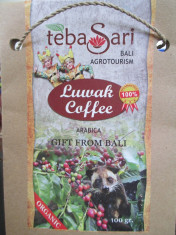 cafea KOPI LUWAK originala 100% Bali - Indonezia foto