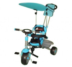 Tricicleta pentru Copii Rider A908-1 Albastru MyKids foto