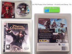 JOC PS3 Sony PIRATES of the CARIBBEAN -at world&amp;#039;s end- Disney 16+ original Play Station stare buna game gaming consola Garantia de Livrare foto