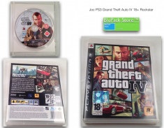 JOC PS3 Sony GRAND THEFT AUTO IV 18+ Rockstar GTA 4 original Play Station stare buna game gaming consola Garantia de Livrare foto