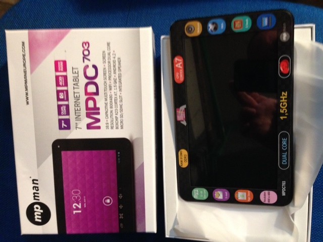 Tableta Internet MP MAN MPDC 703 4 GB de 7 inch | arhiva Okazii.ro
