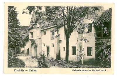 1544 - CISNADIE, Sibiu, Museum - old postcard - unused foto