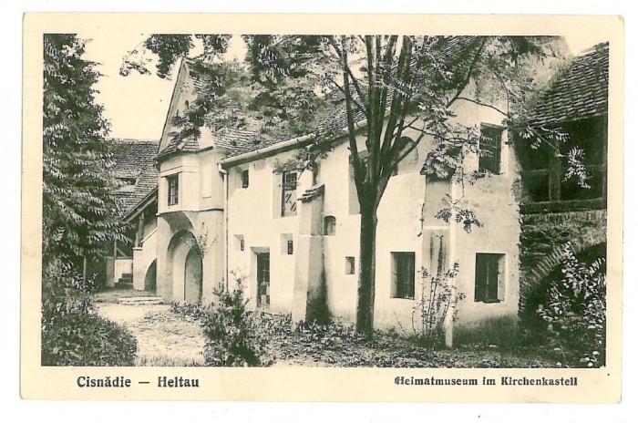 1544 - CISNADIE, Sibiu, Museum - old postcard - unused