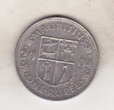 bnk mnd Mauritius 1 rupie 2004