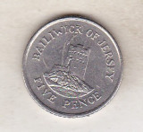 bnk mnd Jersey 5 pence 1993