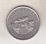 Bnk mnd Jersey 10 pence 1992, Europa