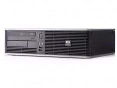 Sistem HP COMPAQ DC5700, proc. INTEL C2D E6300, LGA 775, 2GB DDR2, HDD 80Gb SATA, video 256Mb. max, VGA, RETEA 1Gb, DVD, suporta W7, GARANTIE !! foto