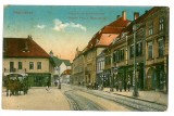 258 - SIBIU, Market, Romania - old postcard - unused, Necirculata, Printata
