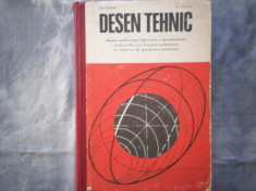 GHEORGHE HUSEIN, MIHAIL TUDOSE - DESEN TEHNIC MANUAL CLASA A IX-A ,X C17- 871 foto